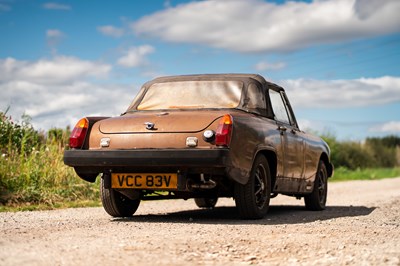 Lot 23 - 1979 MG Midget 1500