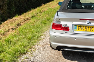 Lot 5 - 2001 BMW 325i Convertible