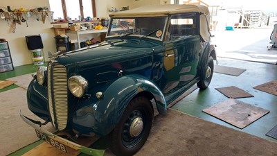 Lot 89 - 1937 Hillman Minx Drophead Coupe