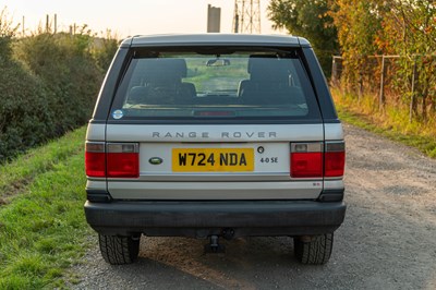 Lot 13 - 2000 Range Rover 4.0 SE