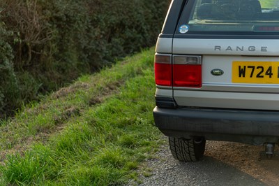 Lot 13 - 2000 Range Rover 4.0 SE