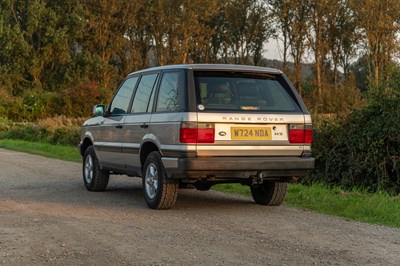 Lot 13 - 2000 Range Rover 4.0 SE