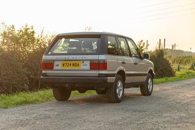 Lot 13 - 2000 Range Rover 4.0 SE