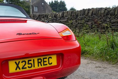 Lot 69 - 2000 Porsche Boxster