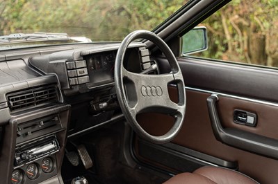 Lot 66 - 1984 Audi Coupe GT FI