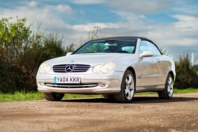 Lot 39 - 2004 Mercedes CLK 320 Convertible