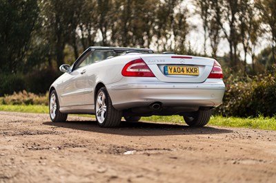 Lot 39 - 2004 Mercedes CLK 320 Convertible