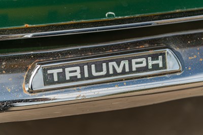 Lot 31 - 1975 Triumph Stag