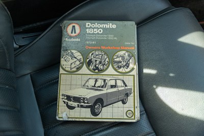 Lot 3 - 1977 Triumph Dolomite