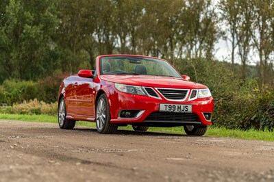 Lot 45 - 2009 Saab 9-3 Aero Convertible