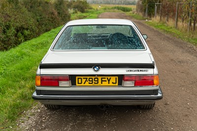 Lot 24 - 1986 BMW 635 CSI