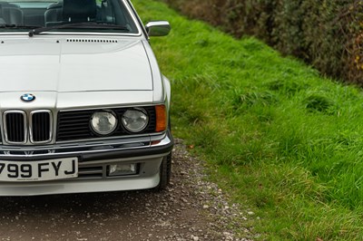 Lot 24 - 1986 BMW 635 CSI