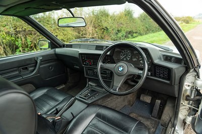 Lot 24 - 1986 BMW 635 CSI