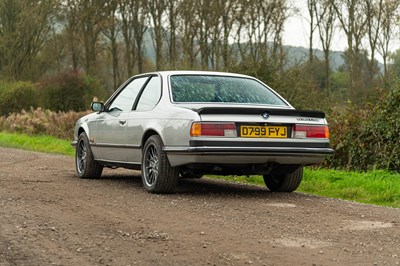 Lot 24 - 1986 BMW 635 CSI