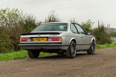 Lot 24 - 1986 BMW 635 CSI