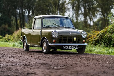 Lot 1974 Morris Mini Pick-up