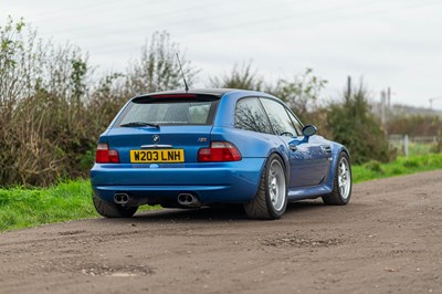 Lot 2 - 2000 BMW Z3M Coupe