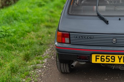 Lot 30 - 1988 Peugeot 205 GTi 1.9