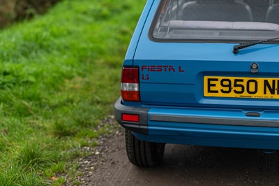 Lot 38 - 1988 Ford Fiesta 1.1L