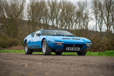 Lot 1972 De Tomaso Pantera