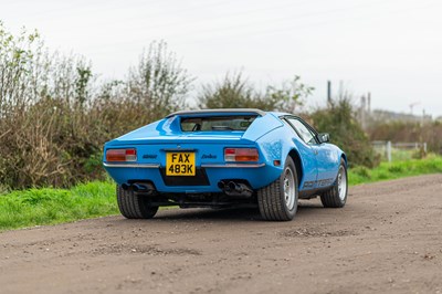 Lot 65 - 1972 De Tomaso Pantera