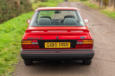 Lot 37 - 1989 Ford Orion 1.6I Ghia