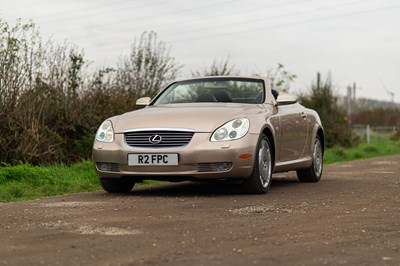 Lot 53 - 2002 Lexus SC430 Convertible