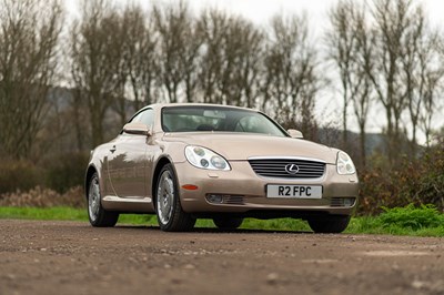 Lot 53 - 2002 Lexus SC430 Convertible