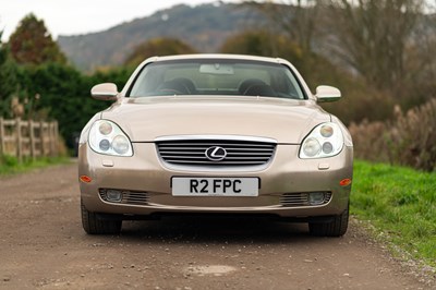 Lot 53 - 2002 Lexus SC430 Convertible