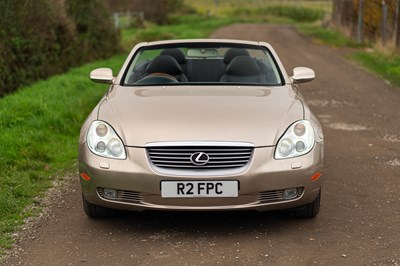 Lot 53 - 2002 Lexus SC430 Convertible