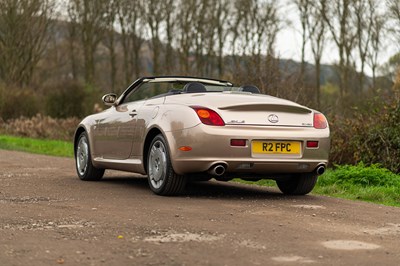 Lot 53 - 2002 Lexus SC430 Convertible