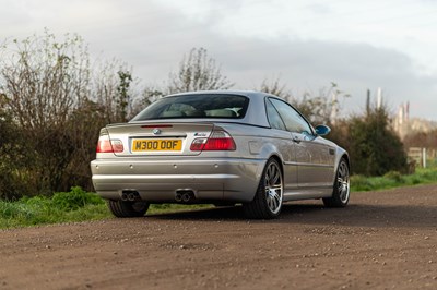 Lot 57 - 2003 BMW M3 Convertible