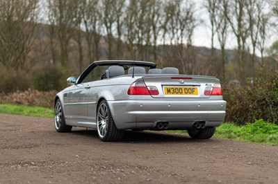 Lot 57 - 2003 BMW M3 Convertible