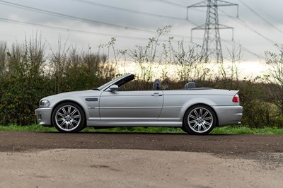 Lot 57 - 2003 BMW M3 Convertible