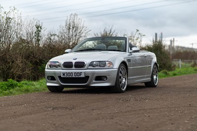 Lot 57 - 2003 BMW M3 Convertible