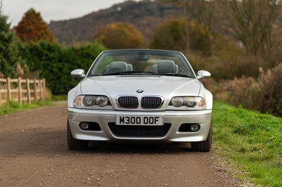 Lot 57 - 2003 BMW M3 Convertible