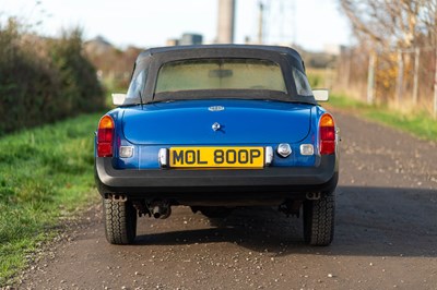 Lot 60 - 1976 MGB Roadster