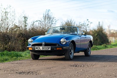 Lot 60 - 1976 MGB Roadster