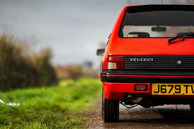 Lot 63 - 1992 Peugeot 205 GTi 1.6