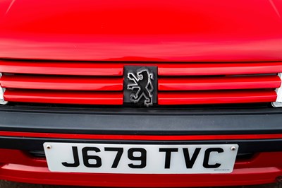 Lot 63 - 1992 Peugeot 205 GTi 1.6