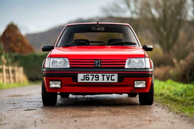 Lot 63 - 1992 Peugeot 205 GTi 1.6