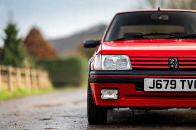 Lot 63 - 1992 Peugeot 205 GTi 1.6