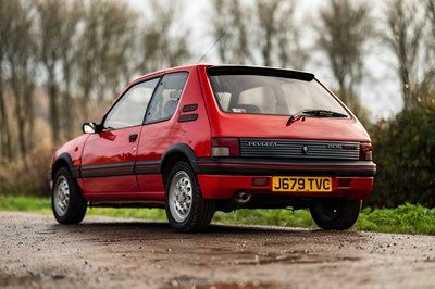 Lot 63 - 1992 Peugeot 205 GTi 1.6