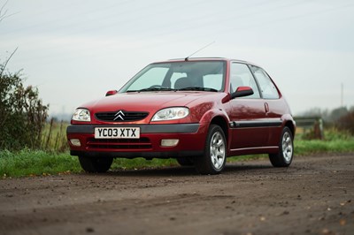 Lot 61 - 2003 Citroen Saxo VTR