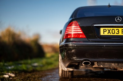 Lot 13 - 2003 Mercedes S600 BI Turbo