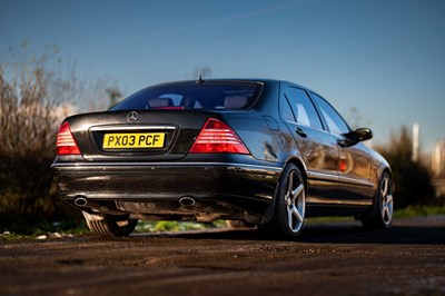 Lot 13 - 2003 Mercedes S600 BI Turbo