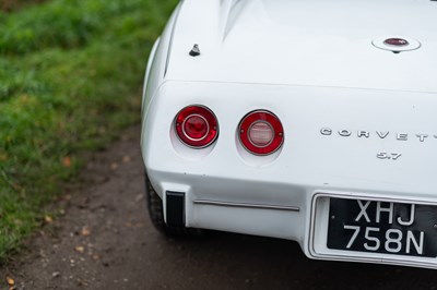 Lot 87 - 1975 Chevrolet Corvette V8 Stingray