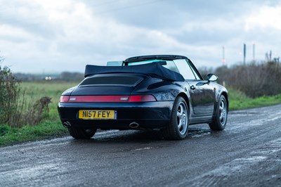 Lot 80 - 1995 Porsche 911 Carrera 4 Cabriolet