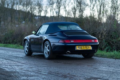 Lot 80 - 1995 Porsche 911 Carrera 4 Cabriolet