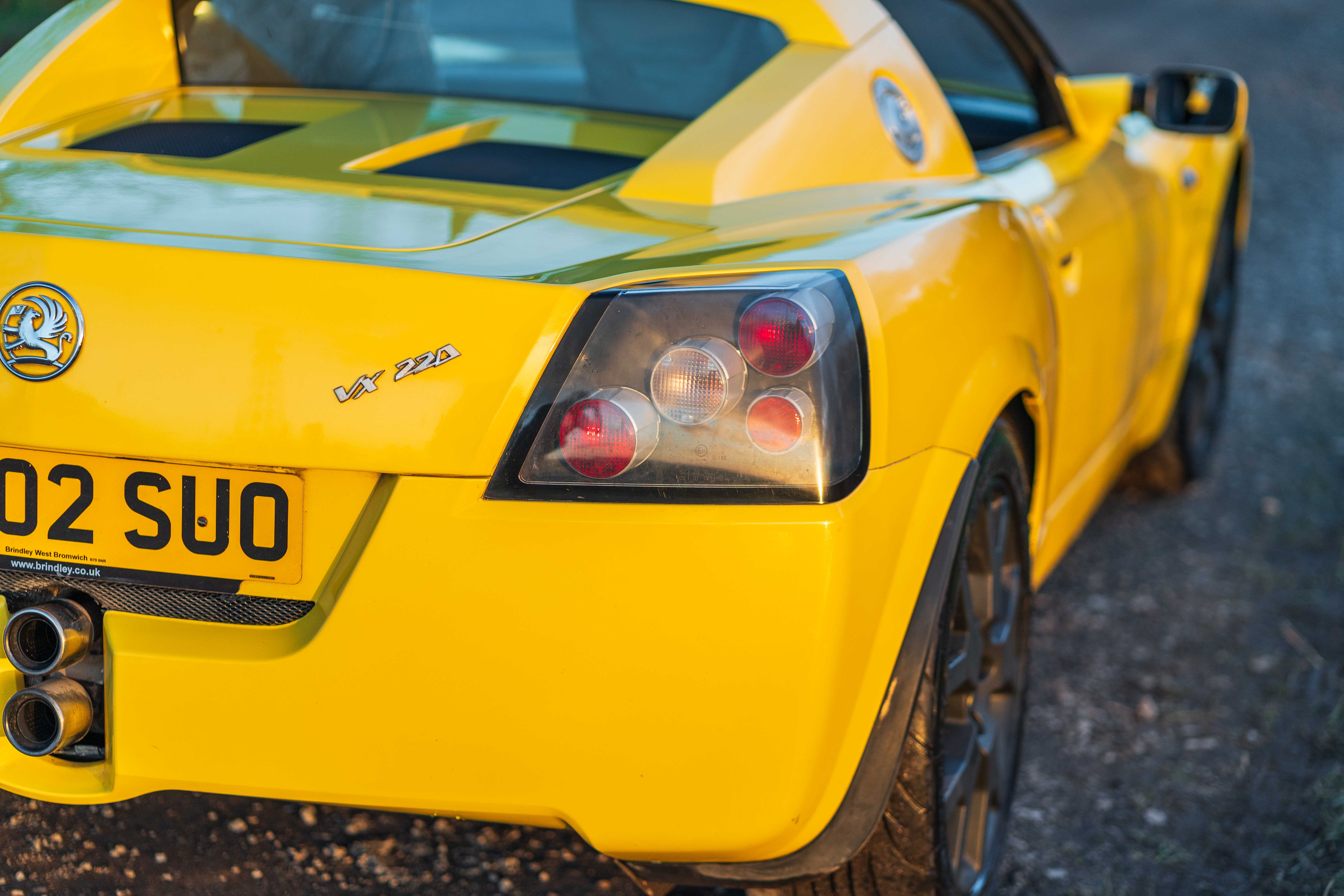 Vx220 Rear Lot 22 - 2002 Vauxhall VX220